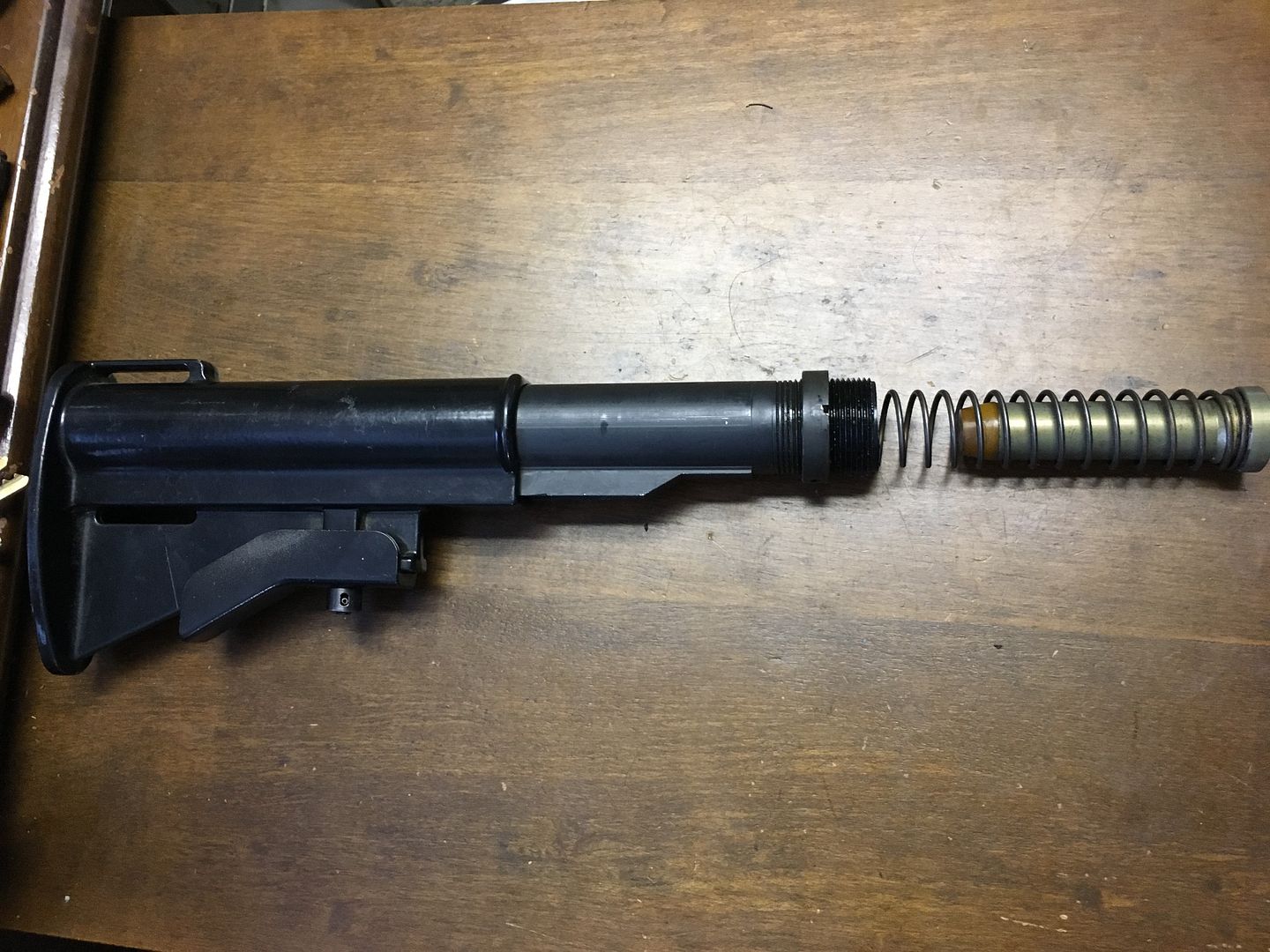 WTS RETRO Colt XM177/SP1 Vinyl Acetate Aluminum Stock + 2 Pos Tube, Nut